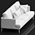 Luxurious Bonaldo Paradiso Sofa 3D model small image 3