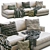 Ferlea Leather Sofa 2013 Model 3D model small image 1