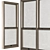 Wooden Double Hung Window Set 3D model small image 2