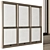 Wooden Double Hung Window Set 3D model small image 4