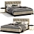 Luxury Minotti Andersen Quilt Bed 3D model small image 6