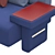 Luxury Haymann Sofa Model in FBX 3D model small image 5