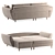 Idyllic Corner Sofa Bed "Brashi 3D model small image 6