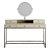 Modern Wood Dressing Table 3D model small image 3