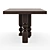 Automa Dining Table by Massé 3D model small image 3