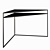 Hiba Steel Corner Shelf 3D model small image 1