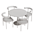 Kashmir Chair Dining Set 2014 3D model small image 4