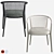 Erica '19 Outdoor Chair 61x60x75 cm 3D model small image 3