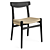 CH23 Hans J. Wegner Chair 3D model small image 2