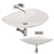 AntonioLupi Venere Washbasin Set 3D model small image 1