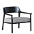 Molteni & C WALTER Armchair 3D model small image 1