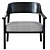 Molteni & C WALTER Armchair 3D model small image 3