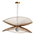 Elegant Libellule Pendant Light 3D model small image 5