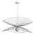 Elegant Libellule Pendant Light 3D model small image 6