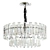 Elegant Crystal Chandelier Lamp 3D model small image 1