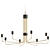 Elegant 8-Light Le Marais Chandelier 3D model small image 1