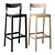 Modern Swivel Barstool 20,702 Polygons 3D model small image 1