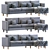Stylish Karlstad IKEA Sofa Model 3D model small image 2