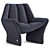 3D Armchair Model for Sale 3D model small image 2
