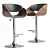 Realistic 3D Bar Chair Model 3D model small image 1