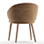 Stylish Lawson Sabbia Chair Model 3D model small image 3
