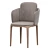 Elegant Manda Chairs: Luxury Seating 3D model small image 1