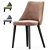 Elegant Moro Dining Chair 3D model small image 1