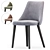 Elegant Moro Dining Chair 3D model small image 2