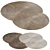 Bolia Zen Rounded Rugs 3D model small image 1