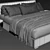 RH Modena Bed 3D Model 3D model small image 4