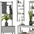 IKEA HEMNES Bathroom Set 3D model small image 2