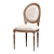 Oak Spa Chair Restoration Hardware 3D model small image 1