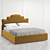 Vary Bed Collection Platform Bed 3D model small image 2