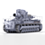 WWII "Carl" Self-Propelled Mortar 3D model small image 1