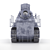 WWII "Carl" Self-Propelled Mortar 3D model small image 3