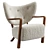 Luxury &Tradition Wulff Armchair Upgrade 3D model small image 1