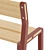 YPPERLIG Children's Bench, Dark Beech 3D model small image 2