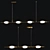 Modern FAME Long Design Lamps 3D model small image 2