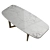 Luxury Marble Dining Table by Visionnaire 3D model small image 2