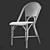 Classic Rattan Woven Dining Chair 3D model small image 3