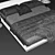 Scandinavian Modern Bed 3D Model 3D model small image 4