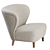 Gösta Jonsson Swedish Lounge Chair 3D model small image 5
