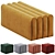 Velvet Ottoman OTE by Corner Design 3D model small image 1