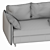 Volga Sofa Bed 1400x900 3D model small image 5