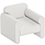 Title: Gala Reverse Roll Armchair 3D model small image 6