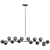 Sleek Adler Linear Chandelier 3D model small image 2