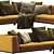 Italian Michel Sofa 3D Model 3D model small image 6