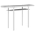 Metal Console Table with Shelf 3D model small image 3