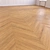 Premium Wood Floor Model 3D model small image 4