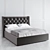 Vary Bed K11Y-N-B14 Platform Bed 3D model small image 4